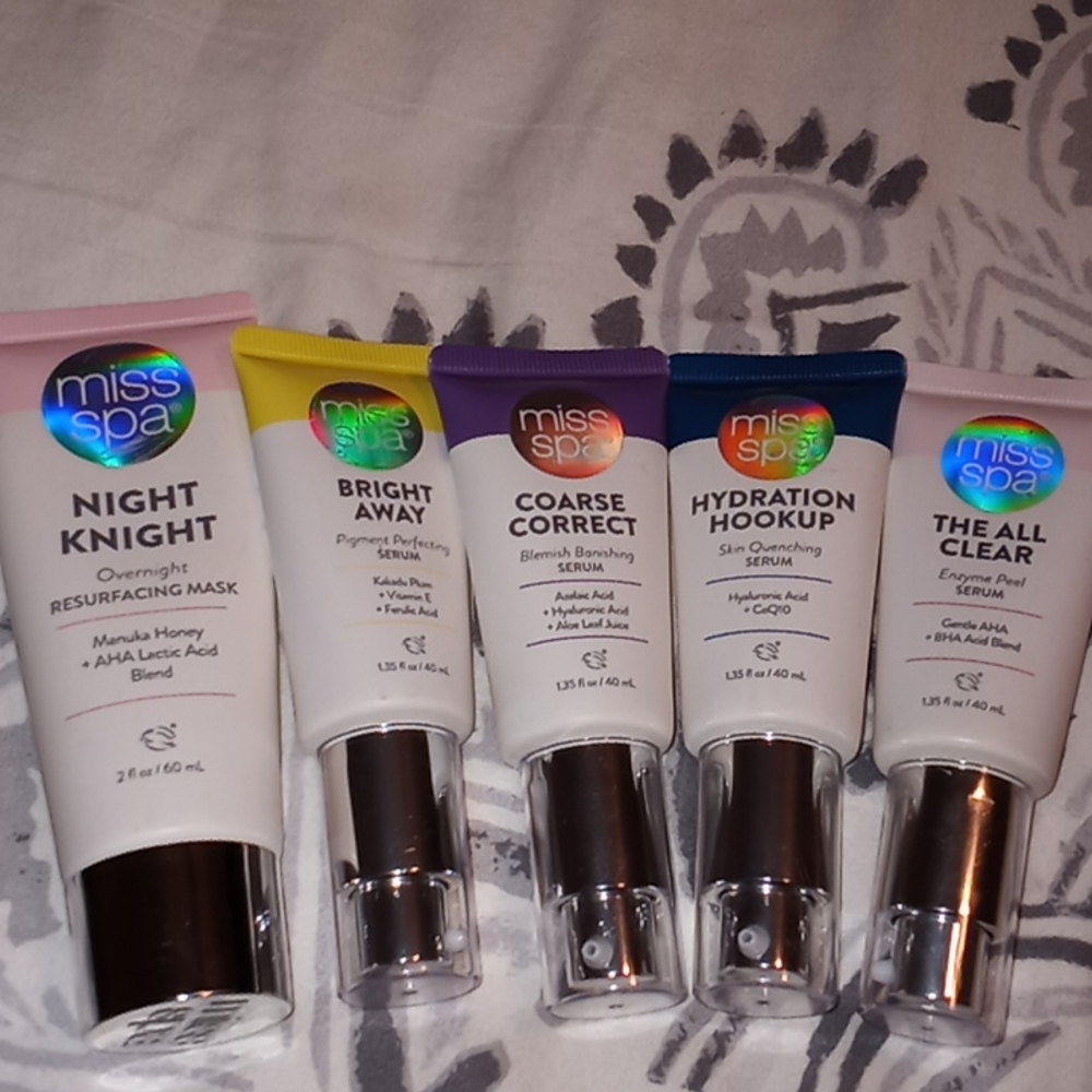 Miss Spa 4 Serums Set & Resurfacing Mask ($100 value)
